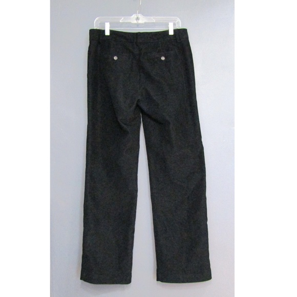 IZOD Jeans Black Corduroy Pants Size 6 - Picture 3 of 4